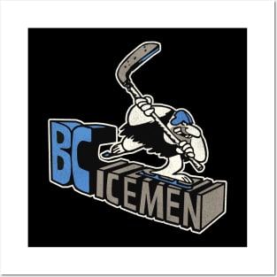 Defunct BC Icemen Hockey Team Posters and Art